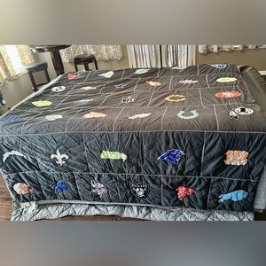 PB Teen NFL Football 🏈 “BRIGHTS” Comforter